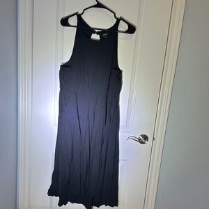 torrid Black Sleeveless Midi Dress